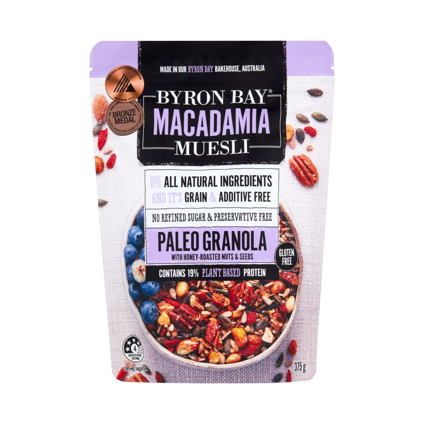 Paleo Granola Muesli (Honey Roasted)